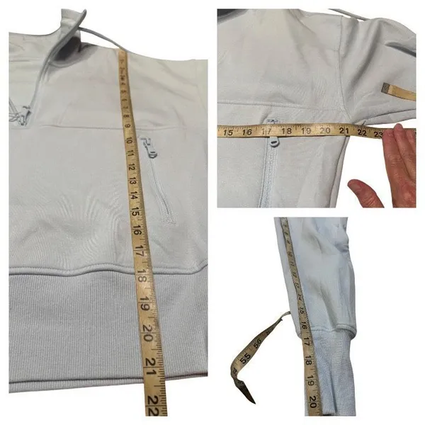 Old Navy Active Dynamic Fleece Jogger Set Sz M Gray - Image 7