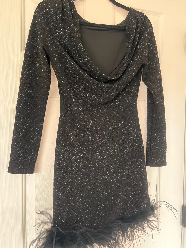 Little black dress long sleeve - Image 2