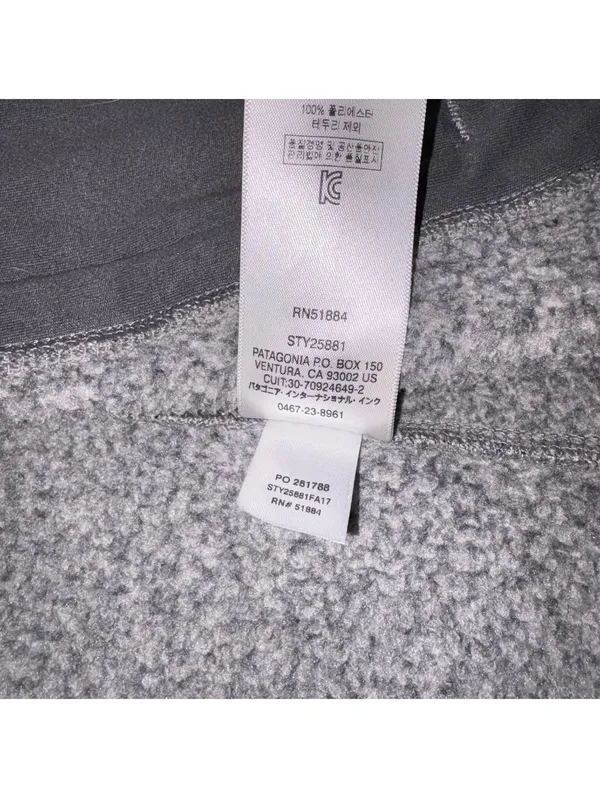Patagonia $129 NEW Womans M Gray Fleece Vest Better Sweater Outdoor Full Zip Med - Image 7