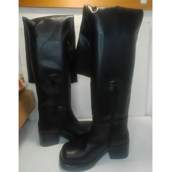 Black thigh high Boots by Jeffrey Campbell sz 5 - Image 5