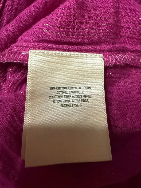 Anthropologie Maeve | Batavia Fuchsia Sleeveless Tunic | Women's Small - Image 8