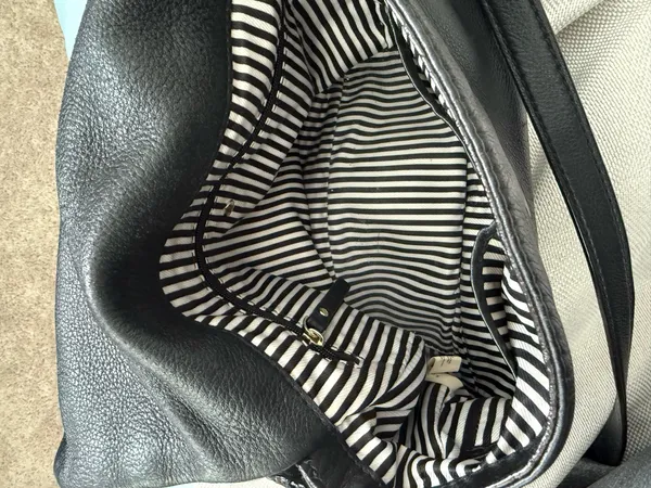 Kate Spade New York Black Leather Crossbody & Shoulder Bag - Image 3