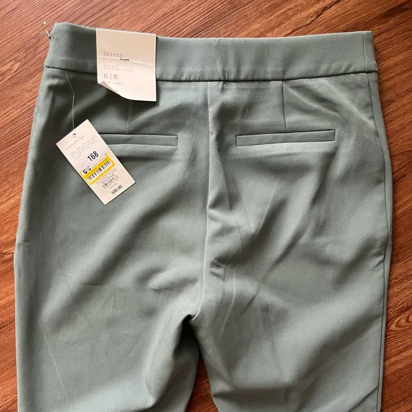 a new day Dusty Sage Skinny Pants - Image 2