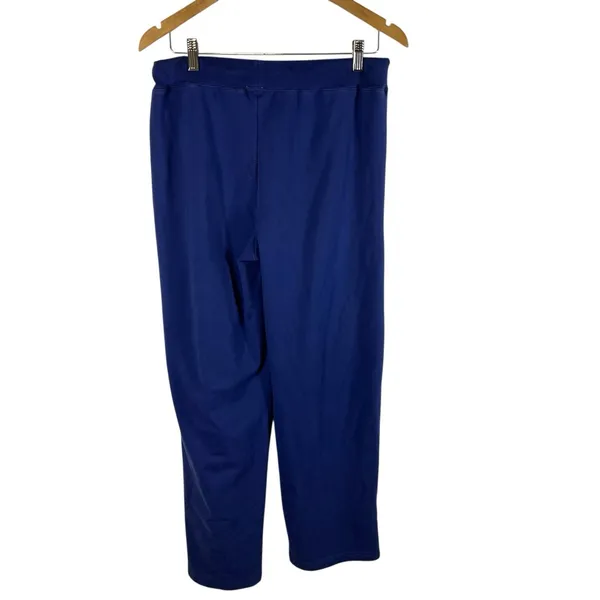 Vintage Disney World Mickey Mouse Sweatpants Womens Medium Blue‎ Drawstring - Image 2