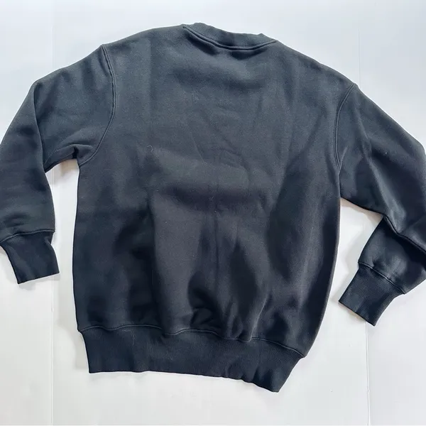 Nike Oversized Crewneck Sweatshirt Black - Image 9