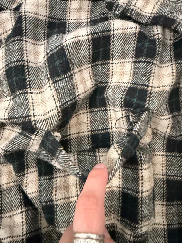 Boohoo Oversized Plaid Flannel Shirt - Image 3
