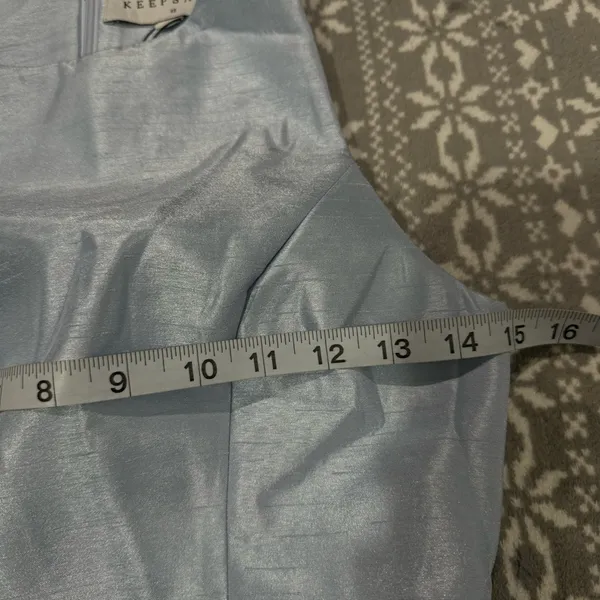 NWT Keepsake Let Me Be Dress Pale Blue XS Coquette‎ Romantic Feminine Soft Girl - Image 12