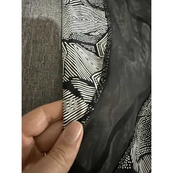 Lululemon Pace Rival Crop Leggings in Dottie Tribe Size 10 Running Gym Yoga - Image 9