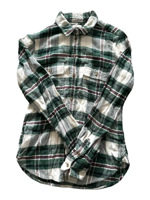 American Eagle Ahh Mazingly Soft Plaid Flannel Shirt - Image 2