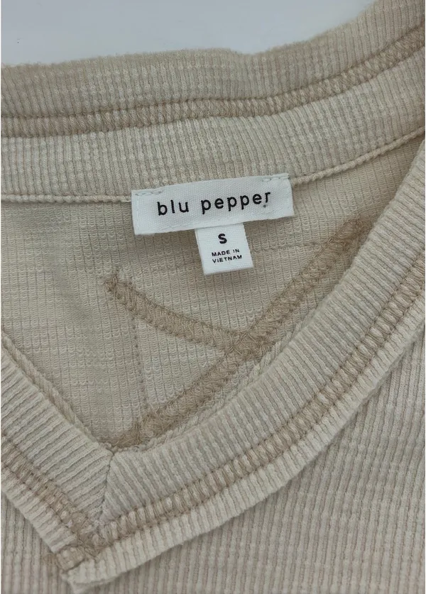 cream blu pepper blouse - Image 3