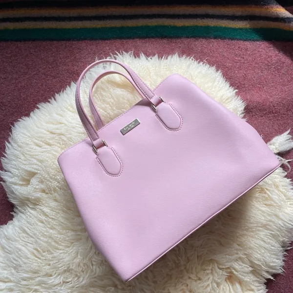 Like New Kate Spade Laurel Way Evangelie Rose Jade Saffiano leather medium - Image 2