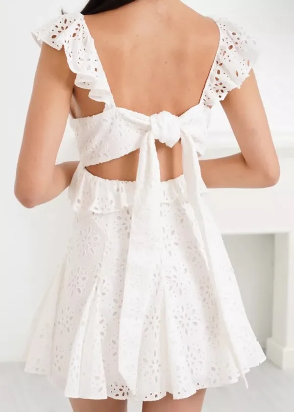 Yumi Kim White Starlight Mini Dress - Image 2