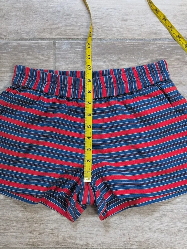 J. Crew Elastic Waist Shorts | J. Crew Linen Blend Striped Boardwalk Shorts - Image 5