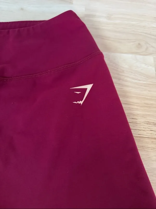 Gymshark Plum High-Rise Training Bike Shorts EUC - Image 7