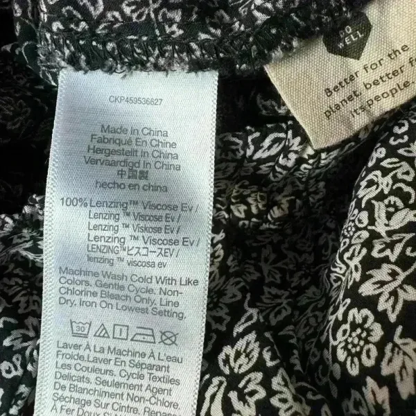 Madewell 100% Viscose Pull-On Tier‎ Mini Skirt in Tudor Floral Size 4 - Image 7