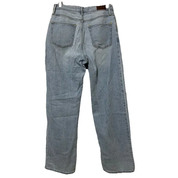 Hollister high rise dad jeans women’s Size 11R (30w) Light Wash Denim Y2K Style - Image 2