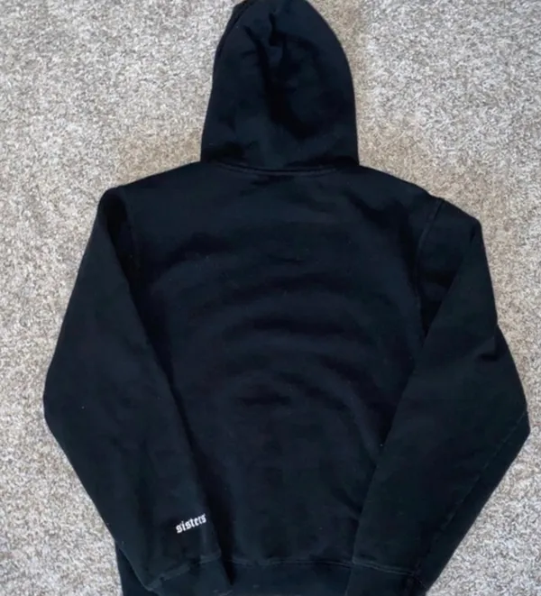 Sisters James Charles Merch Not With That Attitude Graphic Slogan Hoodie Size Small - Image 4
