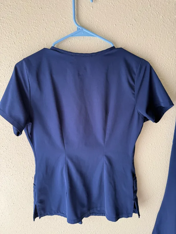 Healing Hands Scrub Top Navy blue XS - Image 3