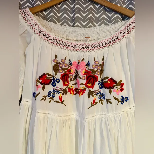 Free People | Sunbeams Mini Dress, Size S - Image 3
