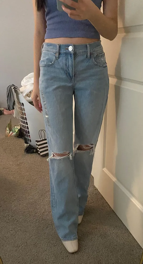 American Eagle Bootcut Mid Rise Jeans - Image 3