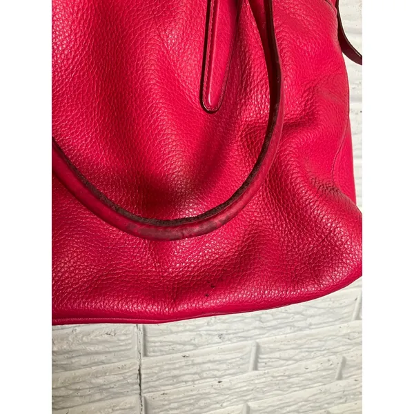 Coach Madison Satchel Bag Womens Medium Pink Good Pebbled‎ Leather Crossbody - Image 4