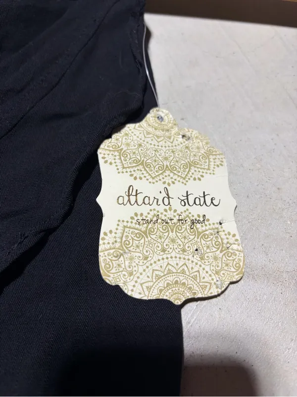 Altar’d state NWT Black Ruffled Skort large MSRP$60 - Image 3