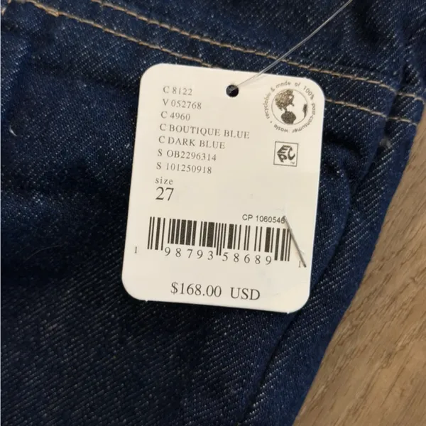 Free People We The Free High Street Trouser Jeans‎ Size 27 - Image 8