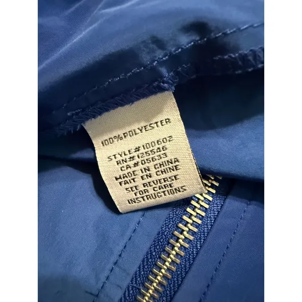 Liv by Habitat Clothes Blue Zip Front Funnel Neck Vest XL 100502‎ - Image 6