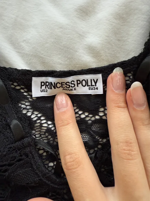 princess polly lace tank top - Image 2