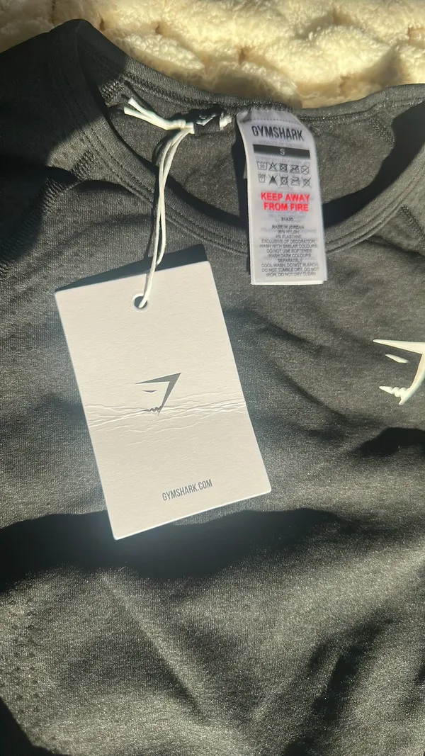 Gymshark Vital Seamless 2.0 Crop Top Long Sleeve - Image 3