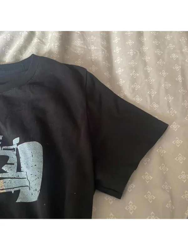 💕Black Formula 1 F1 Racing Racecar Sporty Fitted Top Shirt Tee baby tee - Image 4