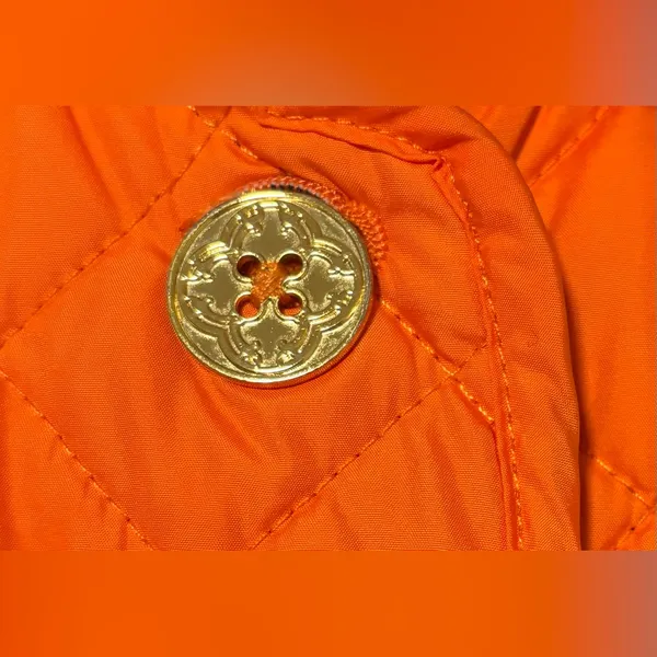 C. Wonder Quilted Barn Jacket size Medium Orange - Image 3