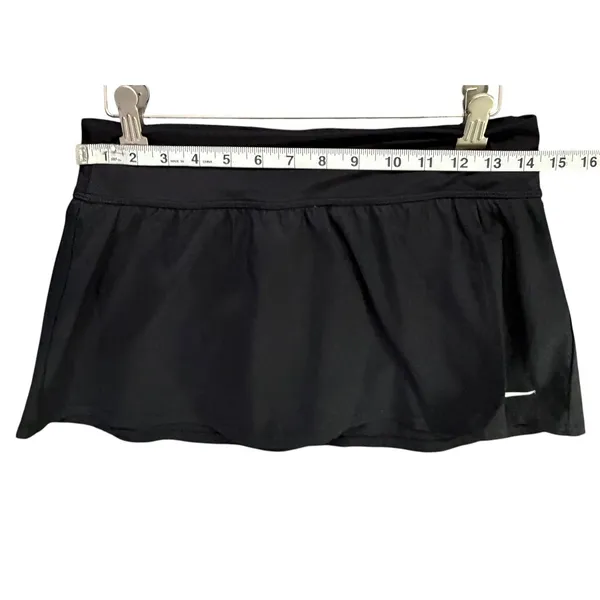 Nike Solid‎ Element Board Skirt Womens S Black Built In Brief Sporty Swimwear - Image 8