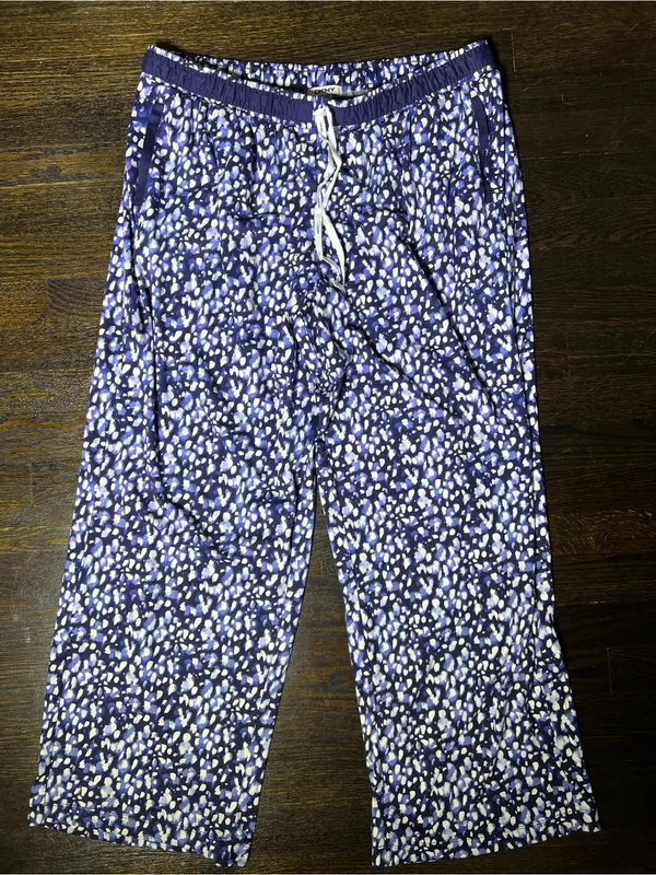 DKNY 2-Pack Purple Pants Brushed Jersey with Pockets XL - Image 10
