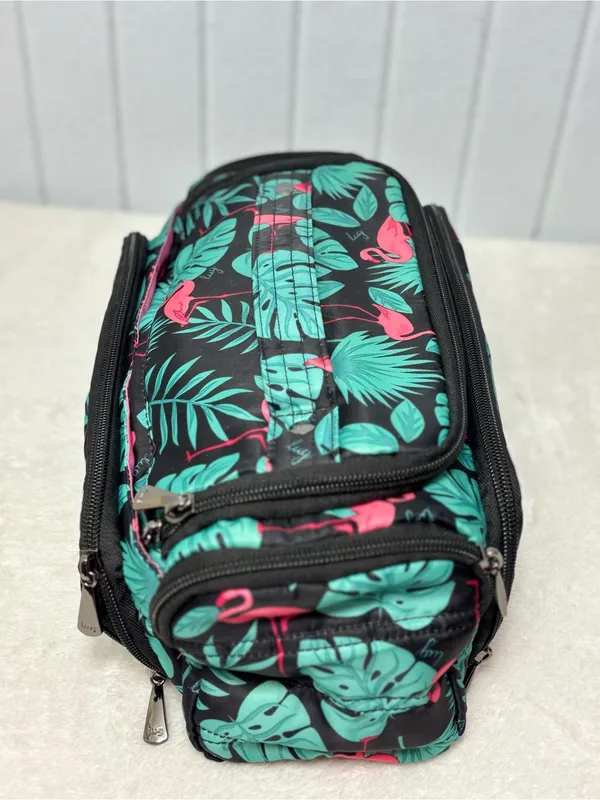 Lug Rare Black Flamingo Trolley‎ Cosmetic Travel Case - Image 2