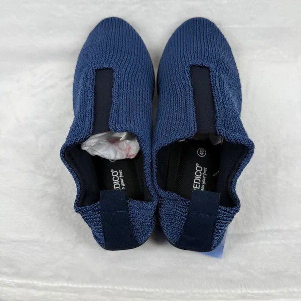 Arcopedico Neoclassic EP Blue Knit Slip On Shoes Size‎ 40 Made in Portugal US 9 - Image 7