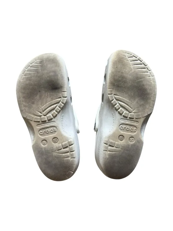 Crocs Unisex Adult Classic Clog US 8M White - Image 7