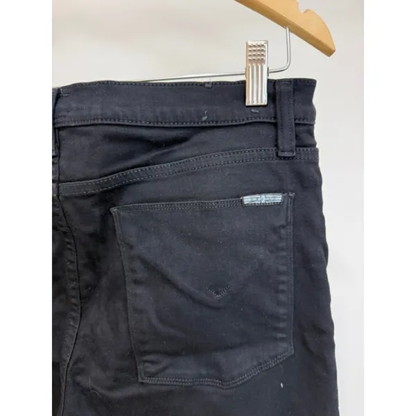 Hudson Nico Mid Rise Super Skinny Jeans Black Sz33 - Image 5