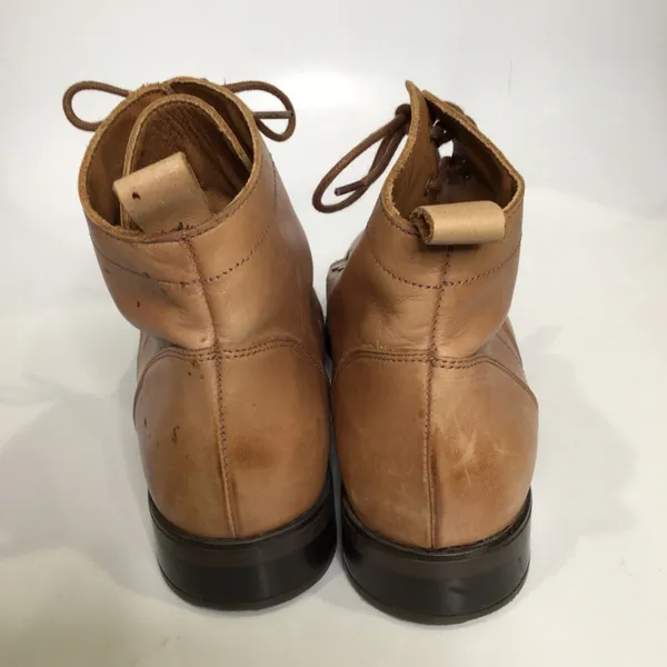 Seaside women's genuine leather boots‎ lace up size 40 boho riding boots - Image 5