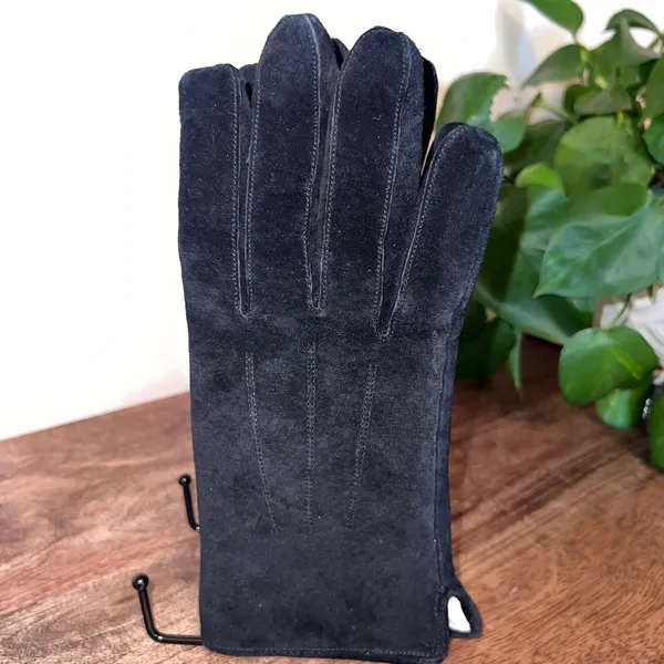 Wilson Black Leather Gloves Womens Medium Winter‎ Lined Touchscreen - Image 2