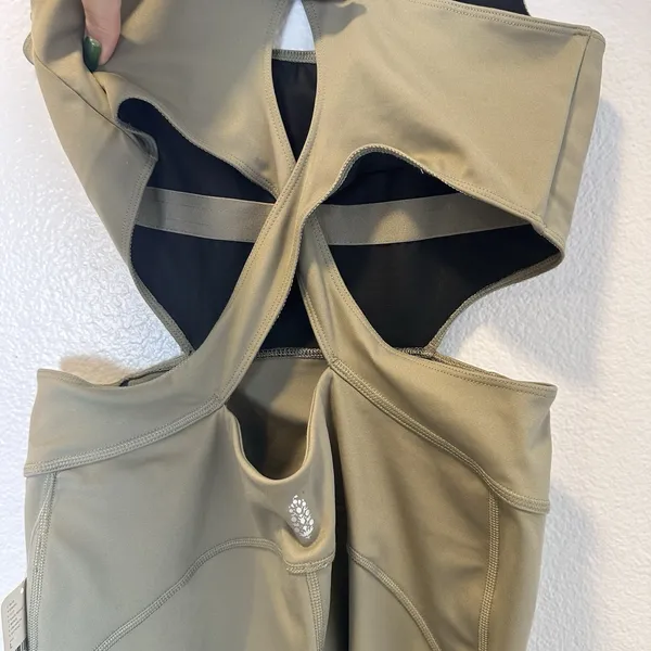 FP Movement Size-L by Free‎ People Women's Jumpsuit My High Beige - Image 11