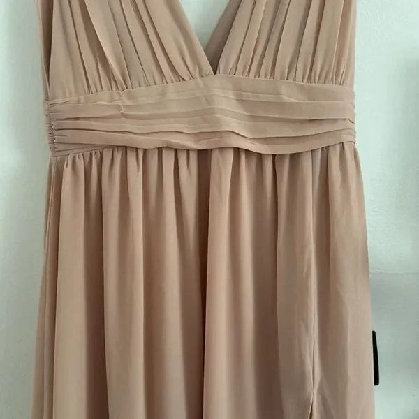 Lulu's Heavenly Hues Blush Maxi Dress NWT - Image 4