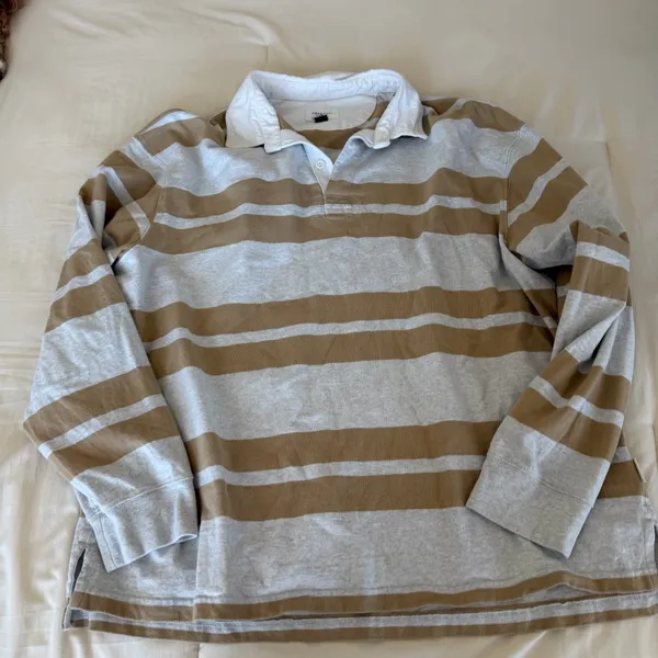 American Eagle Striped rugby tee - Image 2