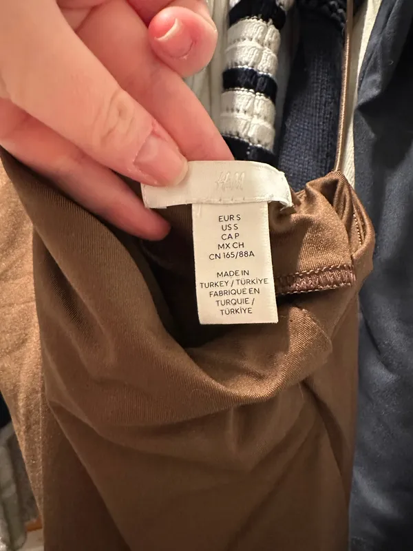 H&M Halter Bodysuit in Brown - Image 3