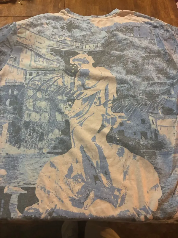 Urban Outfitters graphic t-shirt with statue - Image 3