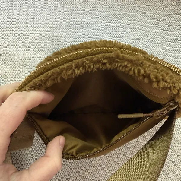Lululemon Everywhere Fleece Belt‎ Bag Fanny Pack in Burnt Caramel - Image 9