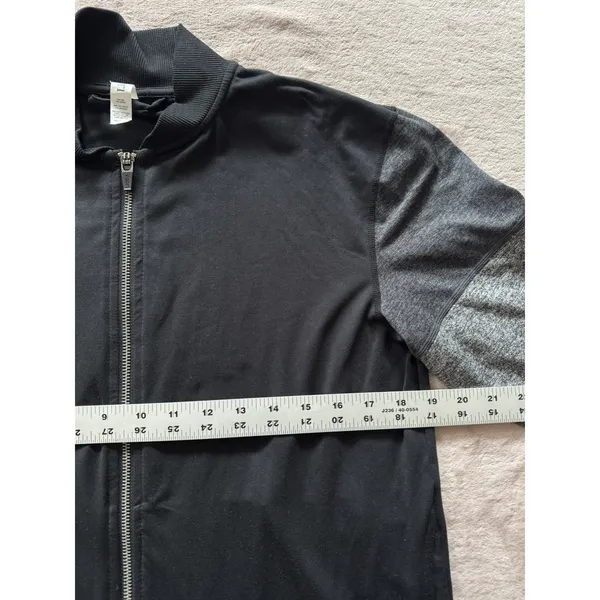 Vuori Women's Halo Color Block Front Zip Bomber Sweatshirt Jacket Size M - Image 6