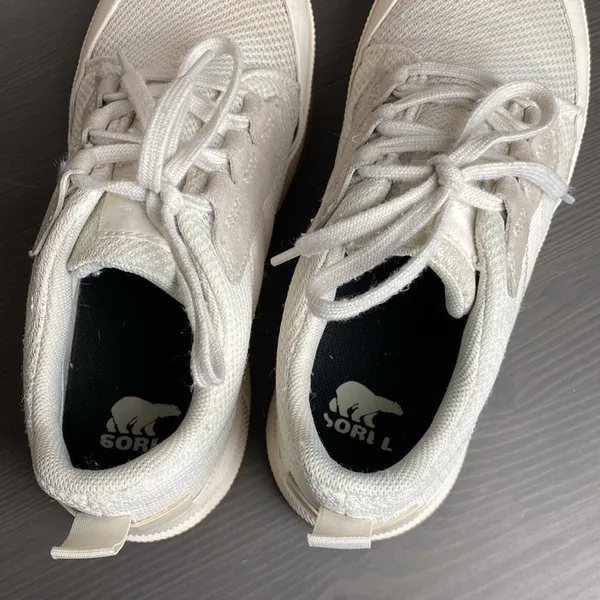 Sorel Out N About III Low WP Sneaker Waterproof Sea Salt Chalk Size 7.5 - Image 12
