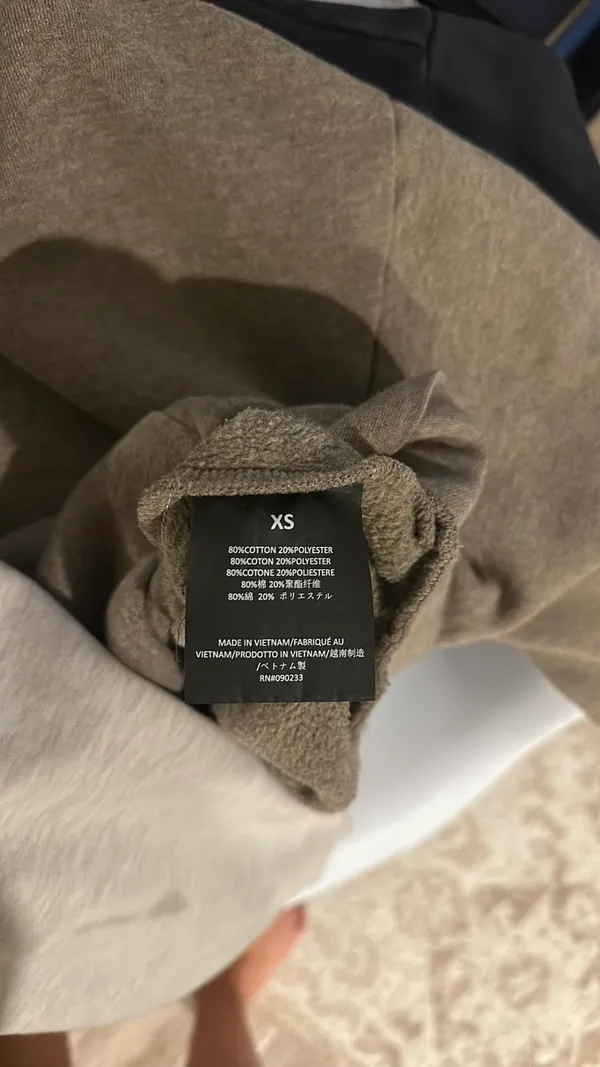 Fear of God Essentials double zip hoodie - Image 5