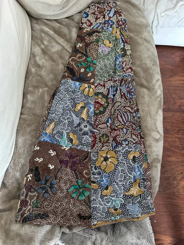 Multicolored boho pattered maxi skirt Multiple - Image 4